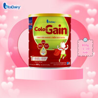 Sữa non Colos Gain 1+ 800g, sữa bột giúp bé tăng cân nhanh, miễn dịch khỏe - VitaDairy