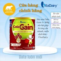 Sữa non Colos Gain 1+ 800g, sữa bột giúp bé tăng cân nhanh, miễn dịch khỏe