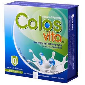 Sữa Non Colos Vita Số 0 Hộp 60g / 20 Gói
