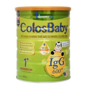 Sữa non Colosbaby 600 IgG 2+ - 800g (cho bé 0-12 tháng)