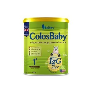 Sữa non Colosbaby 600 IgG 1+ - 400g (dành cho bé 1-2 tuổi)