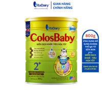 Sữa non COLOSBABY BIO GOLD 2+ 800g, sữa bột giúp tiêu hóa tốt - VitaDairy