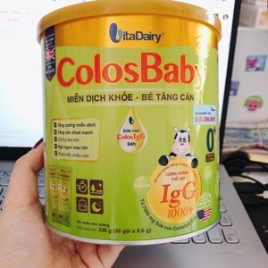 Sữa non Colosbaby Gold 0+ - 800g (dành cho bé 0-12 tháng)