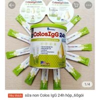 Sữa Non  ColosIgGb24h dạng thanh hộp 60  gói ×1,5g