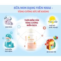 SỮA NON DẠNG VIÊN NHAI  (60 viện )