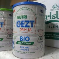 Sữa non dinh dưỡng Nutri Gezt Bio cho bé từ 6-36 tháng, 900g, date 18/2/2025. Nguyên liệu nhập từ Mỹ