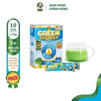 Sữa non Green Daddy Biotic 200g chứa colostrum hỗ trợ người bị suy nhược cơ thể, cải thiện tiêu hoá hộp 10gói x 20g