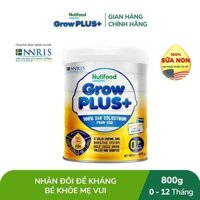 Sữa non GrowPLUS+ (vàng) 0-12 tháng Singapore tăng cường hệ miễn dịch và hấp thu chất dinh dưỡng (Lon 800g) - Grow Plus+