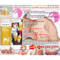 Sữa Non HEALTHY CARE COLOSTRUM MILK POWDER cho người già, người hay ốm vặt