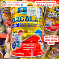 Sữa non ORGALAIT GAIN hộp 900g tăng cân cho trẻ từ 1-10 tuổi, trẻ biếng ăn, chậm hấp thu dưỡng chất, sữa ORGALAIT
