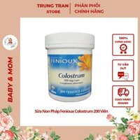 Sữa Non Pháp Fenioux Colostrum 200 Viên