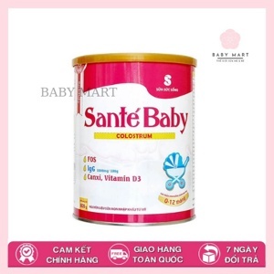 Sữa non SanteBaby - 800g (dành cho bé từ 0-12 tháng)