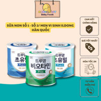 Sữa non số 1, số 2, men vi sinh Ildong Hàn Quốc - hộp 100 gói - MangoBaby