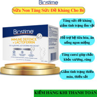 Sữa Non Tăng Sức Đề Kháng Cho Bé Biostime Immune Defence + Lactoferrin - Hộp 28 gói