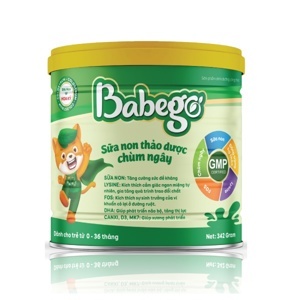 Sữa non thảo dược chùm ngây Babego