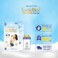 Sữa non Tổ Yến Goldilac Grow hộp 168g - Sữa giúp bé tăng cân, sữa tăng sức đề kháng cho bé