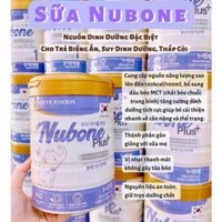 Sữa Nubone Plus + Hàn Quốc cao năng lượng cho trẻ nhẹ cân, thấp còi, suy dinh dưỡng 1 - 10 tuổi  hộp 750g