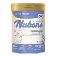 Sữa Nubone Step 3 (750g) từ Hàn Quốc, dành cho trẻ từ 3 – 6 tuổi