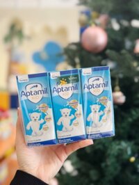 Sữa Nước Aptamil Kid 180ml cho bé từ 1 tuổi ( hộp xanh ) 1 hôp
