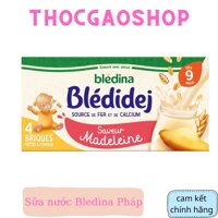 Sữa nước Bledina Pháp đủ vị (lốc 4 hộp 250ml)