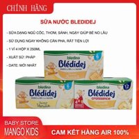 Sữa nước Bledina Pháp lốc 4 hộp x 250ml ( DATE t9,10/2021)