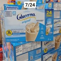 Sữa nước cho người tiểu đường Glucerna 237mlHàng Mỹ, Thùng 24 chai[07/2024]