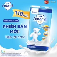 Sữa nước công thức Aptamil Kid giàu DHA, tăng chiều cao 110ml, 180ml