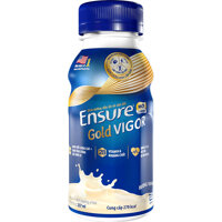 Sữa nước Ensure Gold Vigor HMB hương vani nhập khẩu chính hãng thùng 24 chai 237ml