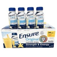 Sữa nước Ensure Original nutrition shake nội địa Mỹ thùng 24 chai