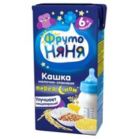 Sữa Nước Fruto Đêm 200ml Hàng Nội Địa Nga Đủ Vị Cho Bé