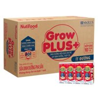 Sữa Nước Grow Plus Đỏ 180Ml Thùng ít đường
