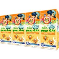 Sữa Nước Kun 180Ml Lốc vị cam