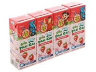 Sữa Nước Kun 180Ml Lốc vị dâu
