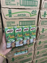 Sữa nước milo pha sẵn nội địa Thái Lan - Thùng 48 hộp x 180ml - Từ 2 tuổi