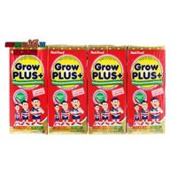 Sữa nước Nuti Grow Plus + đỏ 110ml/ 48 hộp : cho trẻ suy dinh dưỡng từ 1 tuổi trở lên