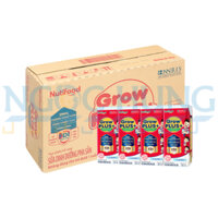 Sữa nước Nutifood grow plus đỏ ít đường 180ml - thùng