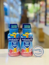 Sữa nước PediaSure Grow & Gain vị dâu - USA (237ml)