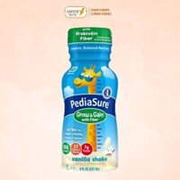 Sữa Nước Pediasure Grow & Gain Fiber Hương Vani 237ml