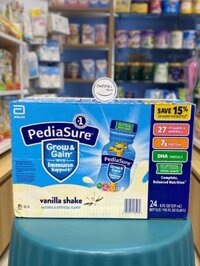 Sữa nước Pediasure Grow & Gain Vani - Usa thùng (24 x 237ml)