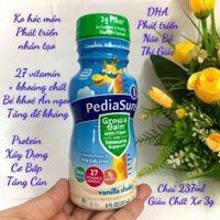 Sữa nước Pediasure Grow&gain  - 237ml -  Mỹ (thùng 24 chai)