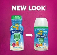 Sữa nước Pediasure Mỹ Grow & Gain with Fiber bổ sung chất xơ 237ml – Vị vani (cho bé từ 2-13 tuổi)
