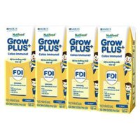 Sữa Nước Pha Sẵn GrowPLUS+ Colos Immunel Nutifood (180ml x 4 hộp)