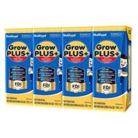 Sữa nước pha sẵn Nutifood GrowPLUS+ xanh hương vani 180 ml cho trẻ biếng ăn (từ 2 tuổi)