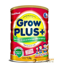 Sữa Nuti Grow Plus đỏ 1,5kg