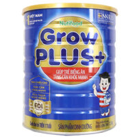 Sữa Nuti Grow Plus Xanh 1+ , Grow plus Xanh 2+ cho trẻ từ 1 tuổi trở lên 1,5kg