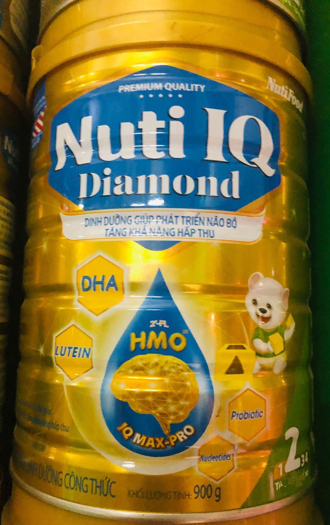 Sữa bột Nutifood Nuti IQ Step 2 - hộp 900g (dành cho trẻ từ 6 - 12 tháng)