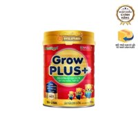 Sữa Nutifood Grow Plus+ (dành cho trẻ suy dinh dưỡng, thấp còi) - Số 1 - Thụy Điển - Lon 350gr - Từ 0 - 12m