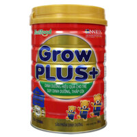 Sữa Nutifood Grow plus đỏ cho trẻ suy dinh dưỡng thấp còi 0-12 tháng loại 350gam (Growplus đỏ)