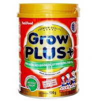 Sữa NutiFood Grow Plus đỏ cho trẻ từ 1 tuổi hộp 900g