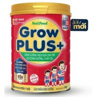 Sữa Nutifood Grow plus đỏ lon 900g